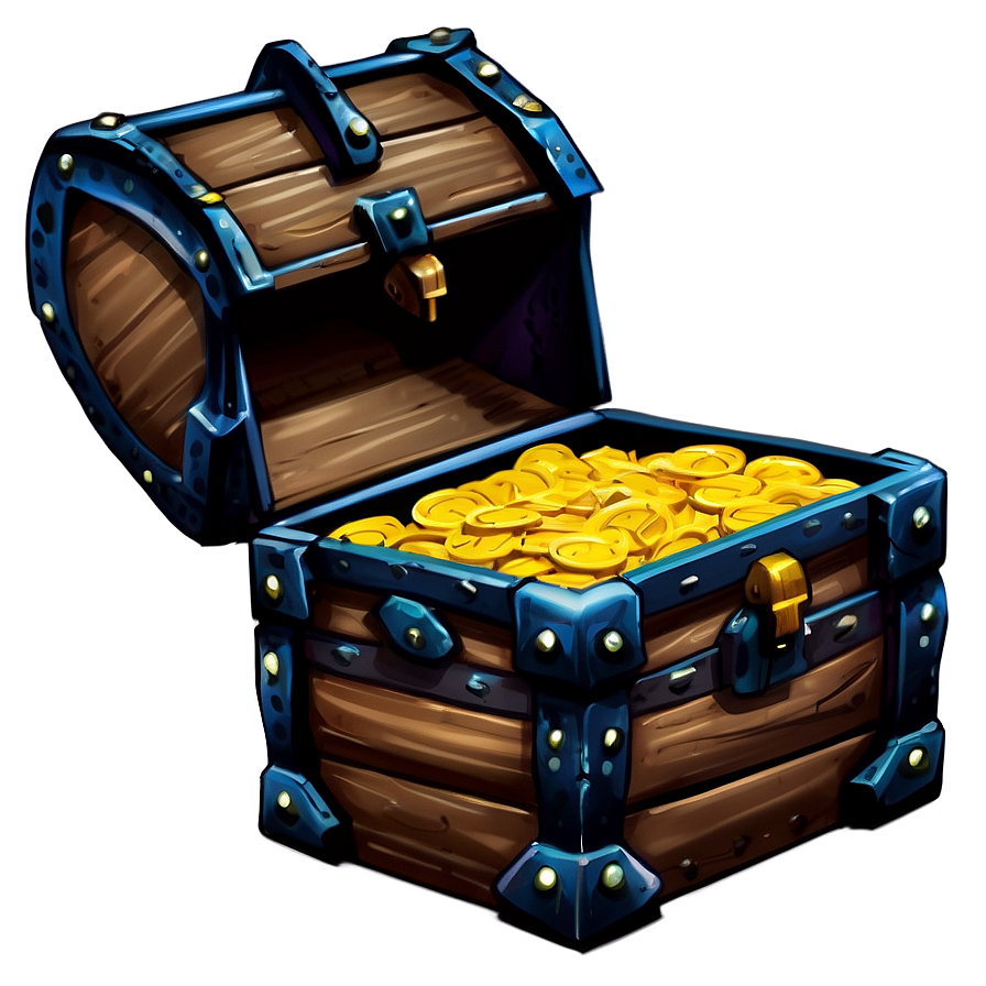 Empty Treasure Chest Png Feu PNG Image