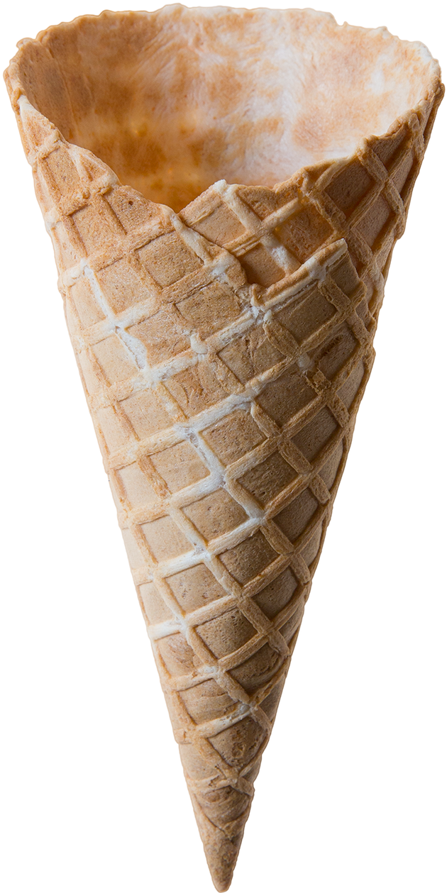 Empty Waffle Ice Cream Cone.png PNG Image