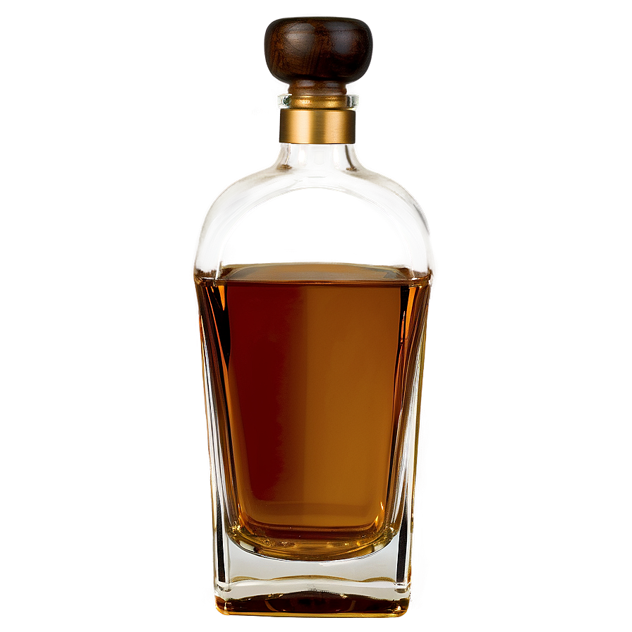 Empty Whiskey Bottle Png 50 PNG Image