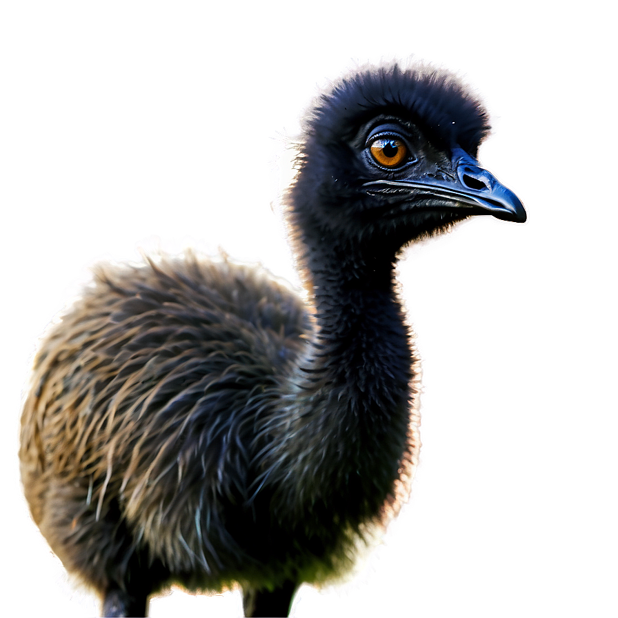 Emu With Chick Png Dke27 PNG Image