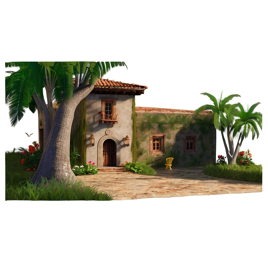 Encanto House And The Secret Path Png 14 PNG Image