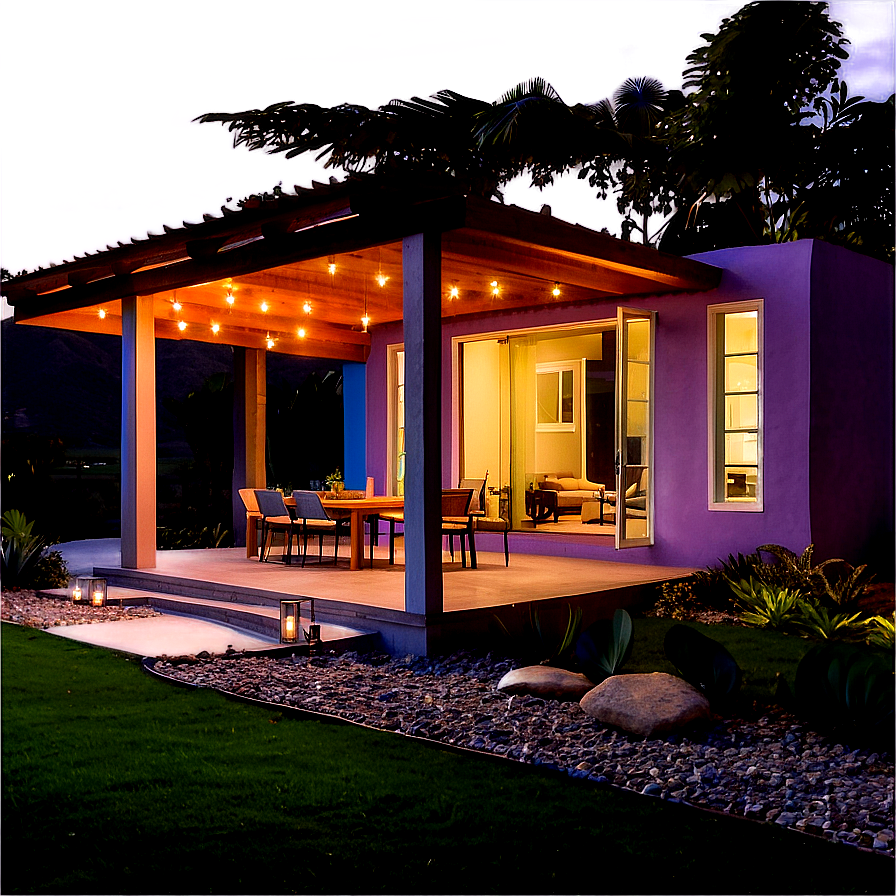 Encanto House At Twilight Png 06122024 PNG Image