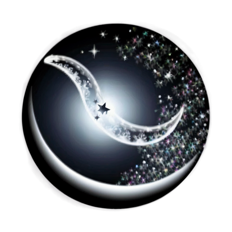 Enchanted Black Moon Png 06252024 PNG Image