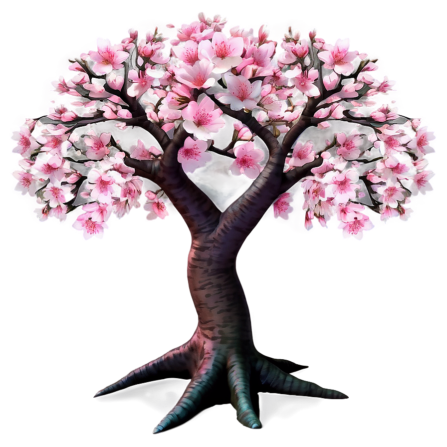 Enchanted Cherry Blossom Tree Png Hmq PNG Image