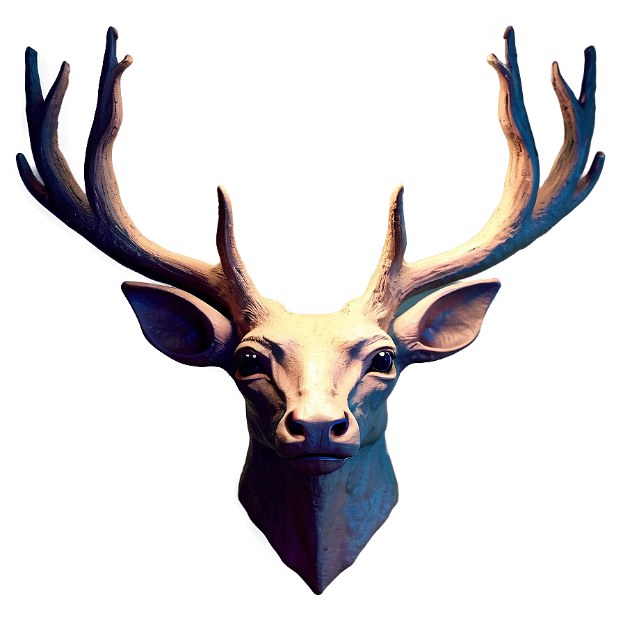 Enchanted Deer Head Fairy Tale Png 06212024 PNG Image