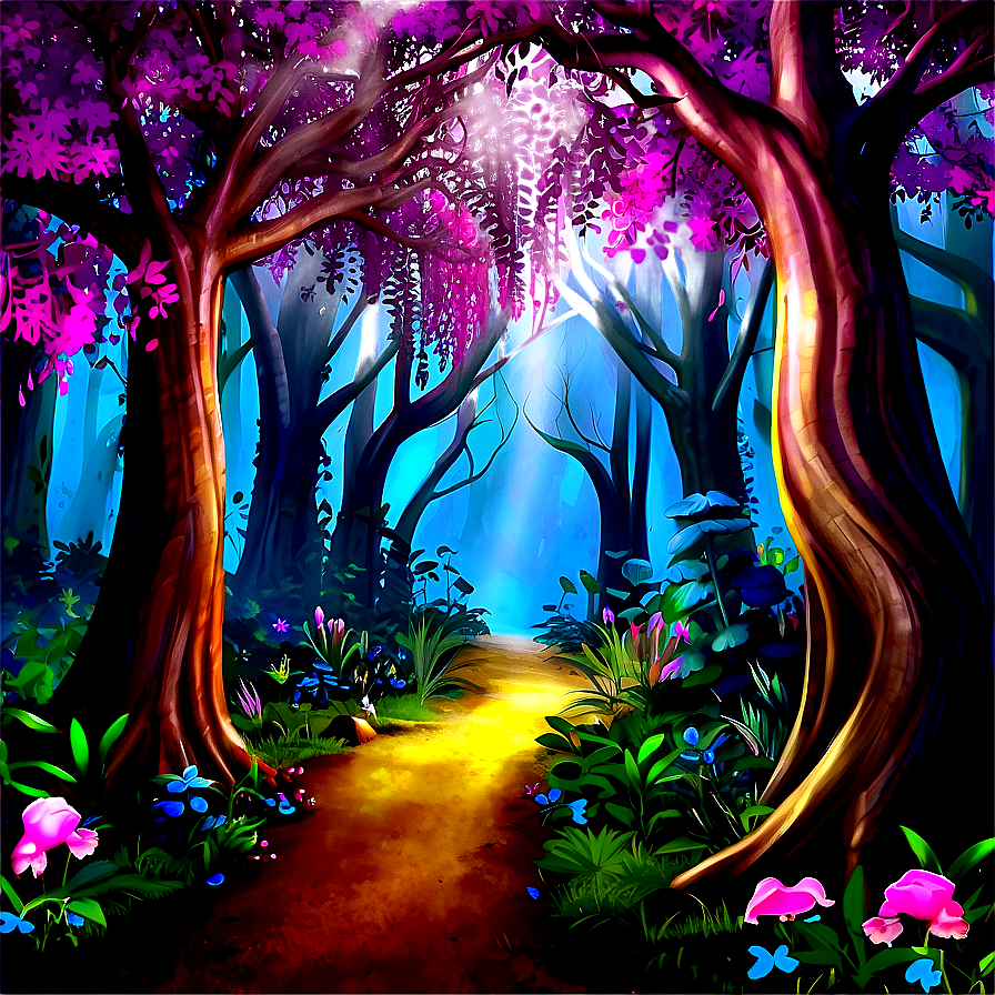 Enchanted Dream Forest Png 05212024 PNG Image