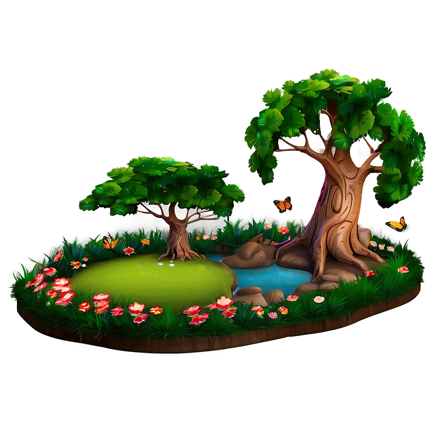 Enchanted Dream Forest Png 17 PNG Image