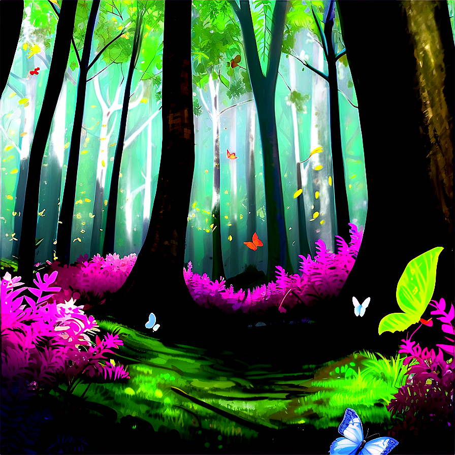 Enchanted Dream Forest Png Gmr23 PNG Image