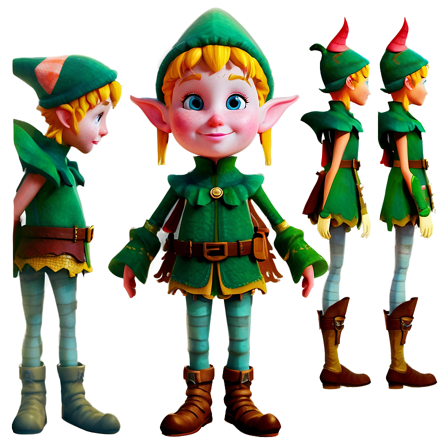 Enchanted Elf Character Png Obv PNG Image