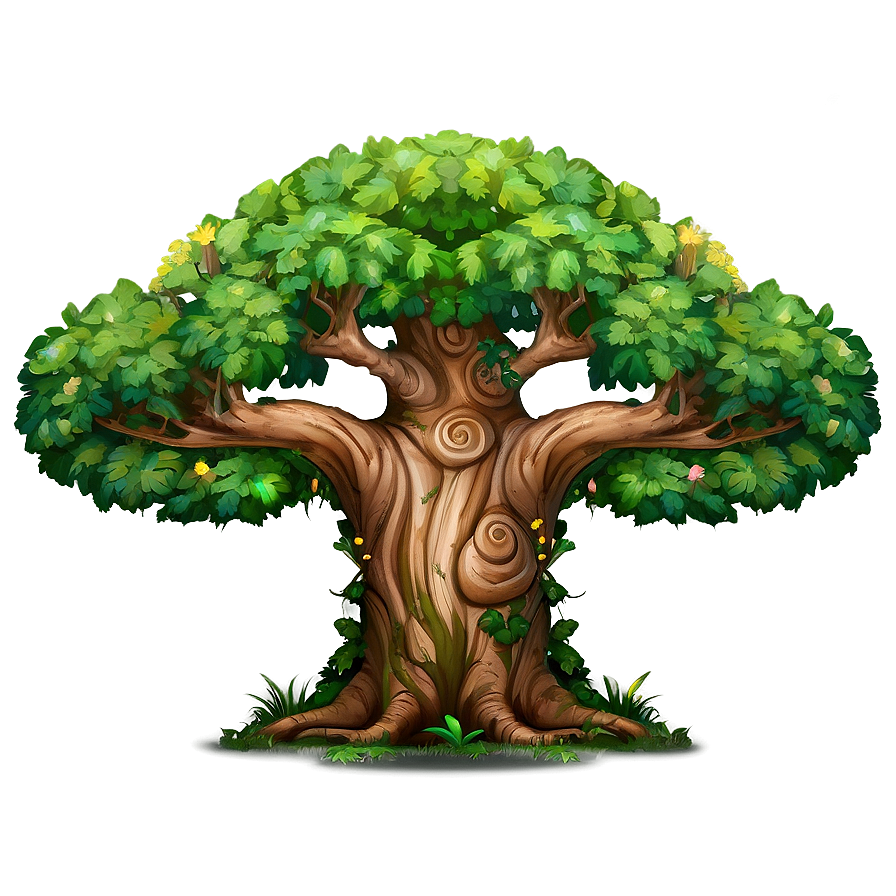 Enchanted Forest Big Tree Png 49 PNG Image