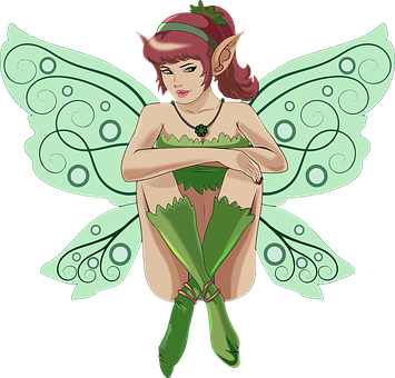 Enchanted Forest Fairy PNG Image