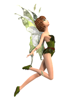 Enchanted Forest Fairy PNG Image