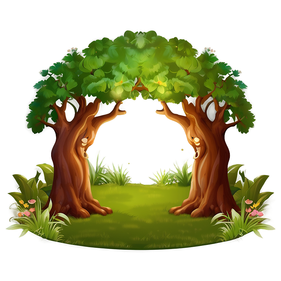 Enchanted Forest Scene Png 15 PNG Image