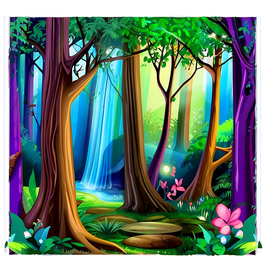 Enchanted Forest Scene Png 31 PNG Image