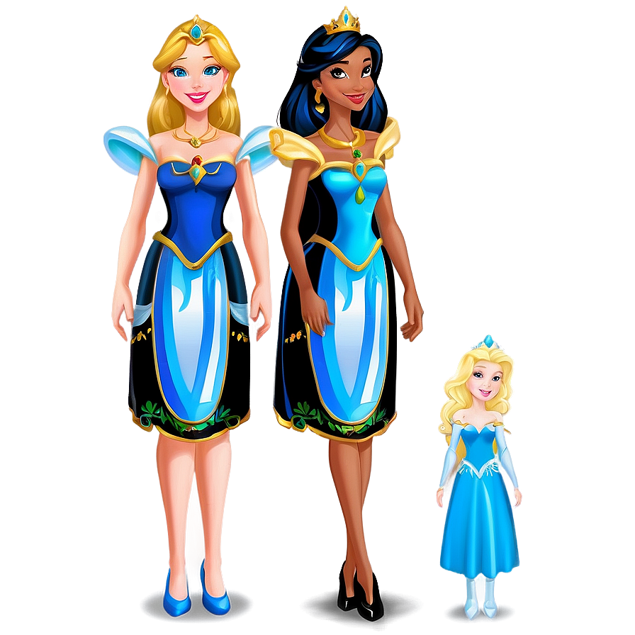 Enchanted Princesses Png Gyn PNG Image