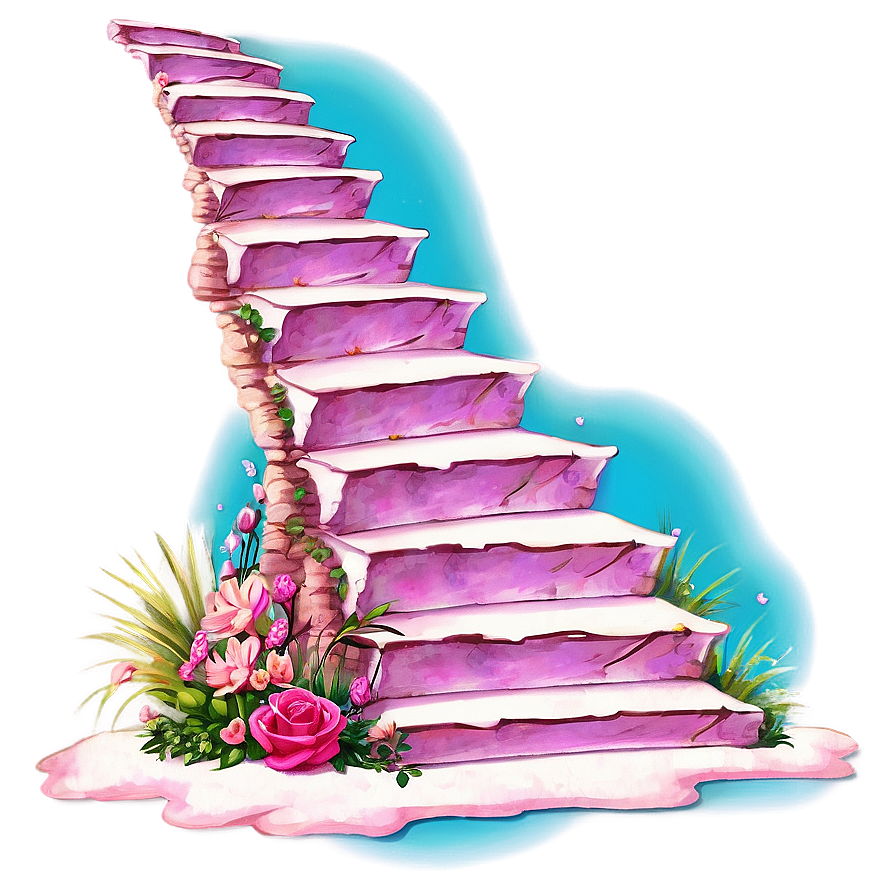 Enchanted Stairway To Heaven Png Hah PNG Image