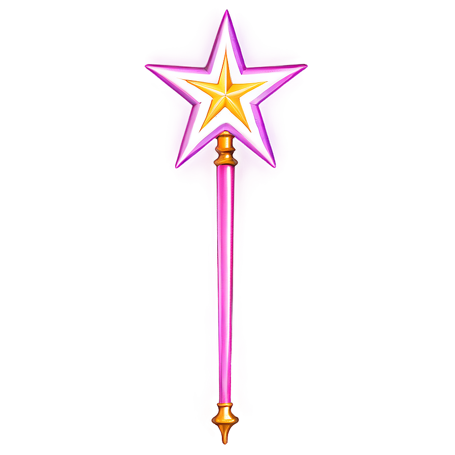 Enchanted Star Wand Png 06132024 PNG Image