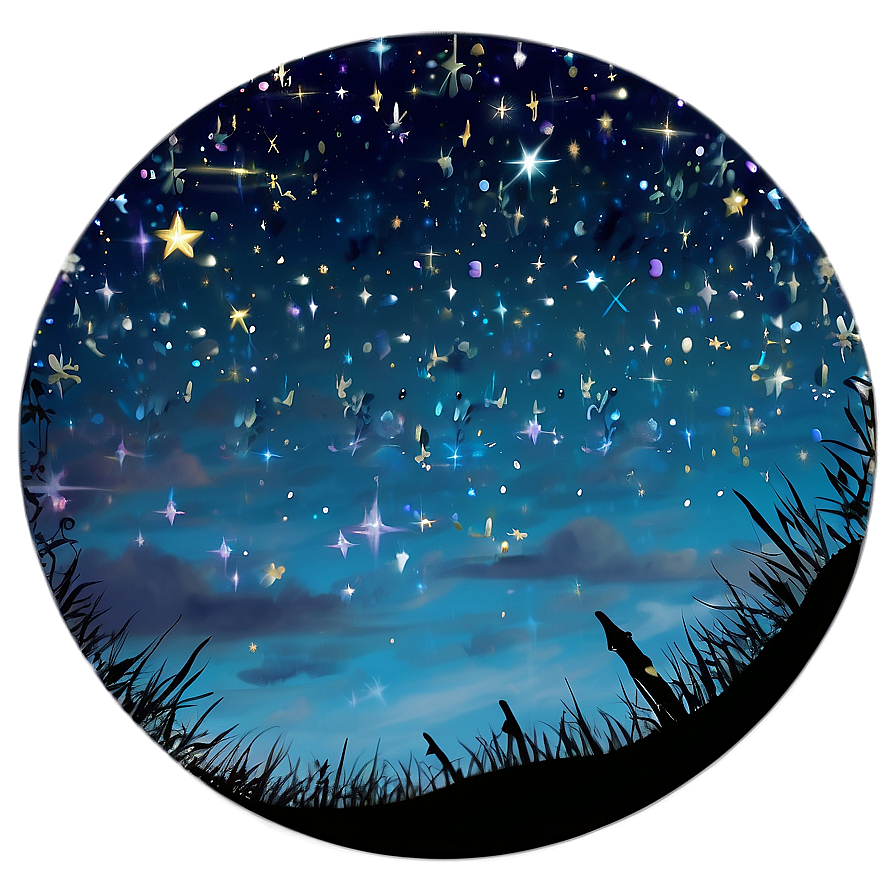 Enchanted Starry Sky Png 06252024 PNG Image