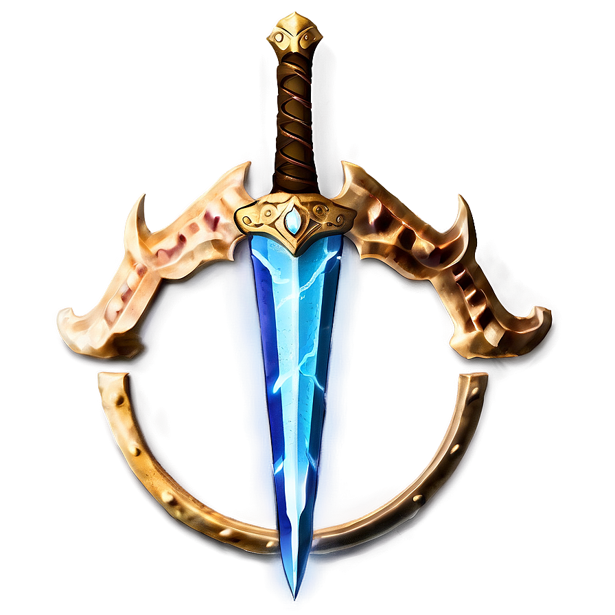 Enchanted Sword And Shield Png Ymf9 PNG Image