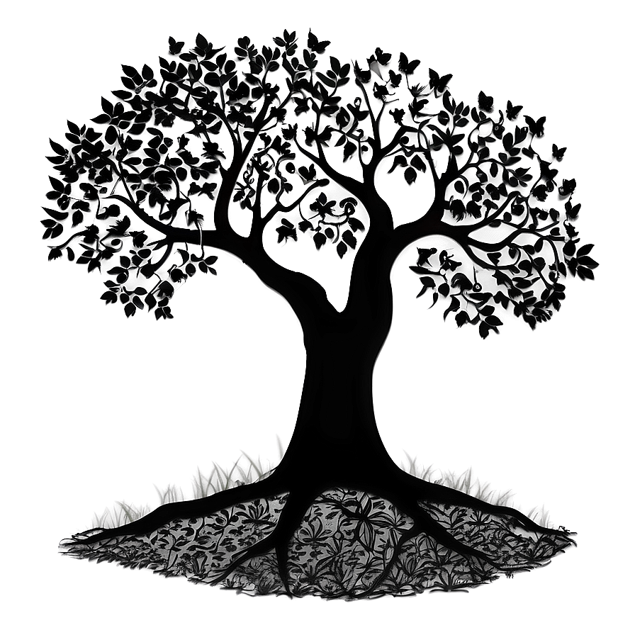 Enchanted Tree Silhouette Png 53 PNG Image