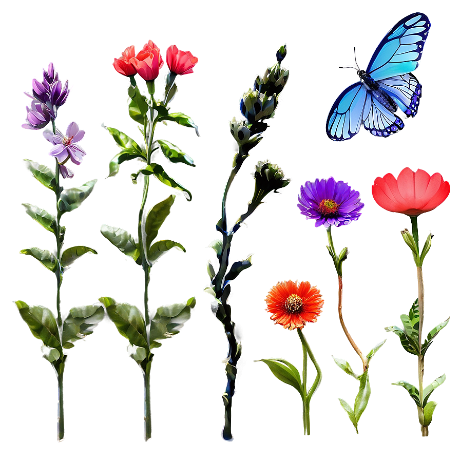 Enchanted Wildflower Garden Png 23 PNG Image