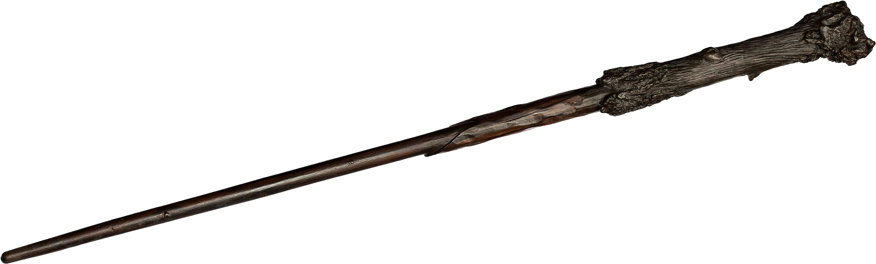 Enchanted Wooden Wand PNG Image