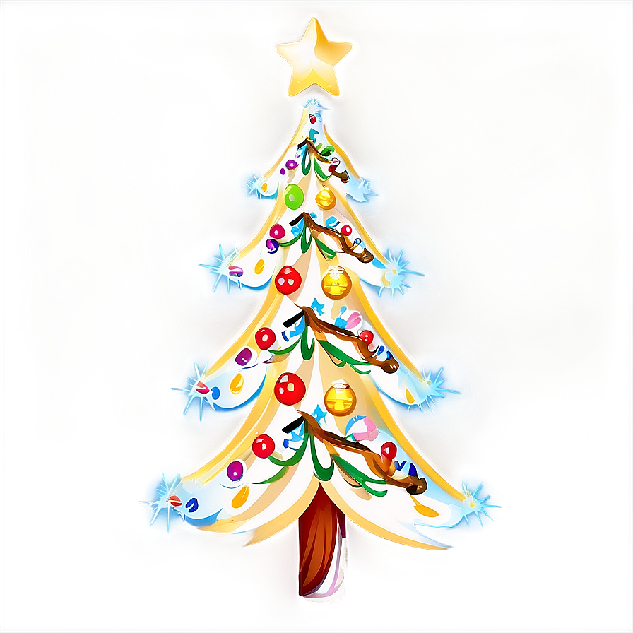 Enchanting Christmas Tree Png 06252024 PNG Image