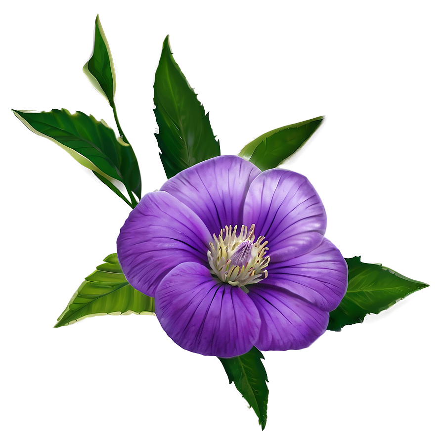 Enchanting Purple Flower Png Cno PNG Image