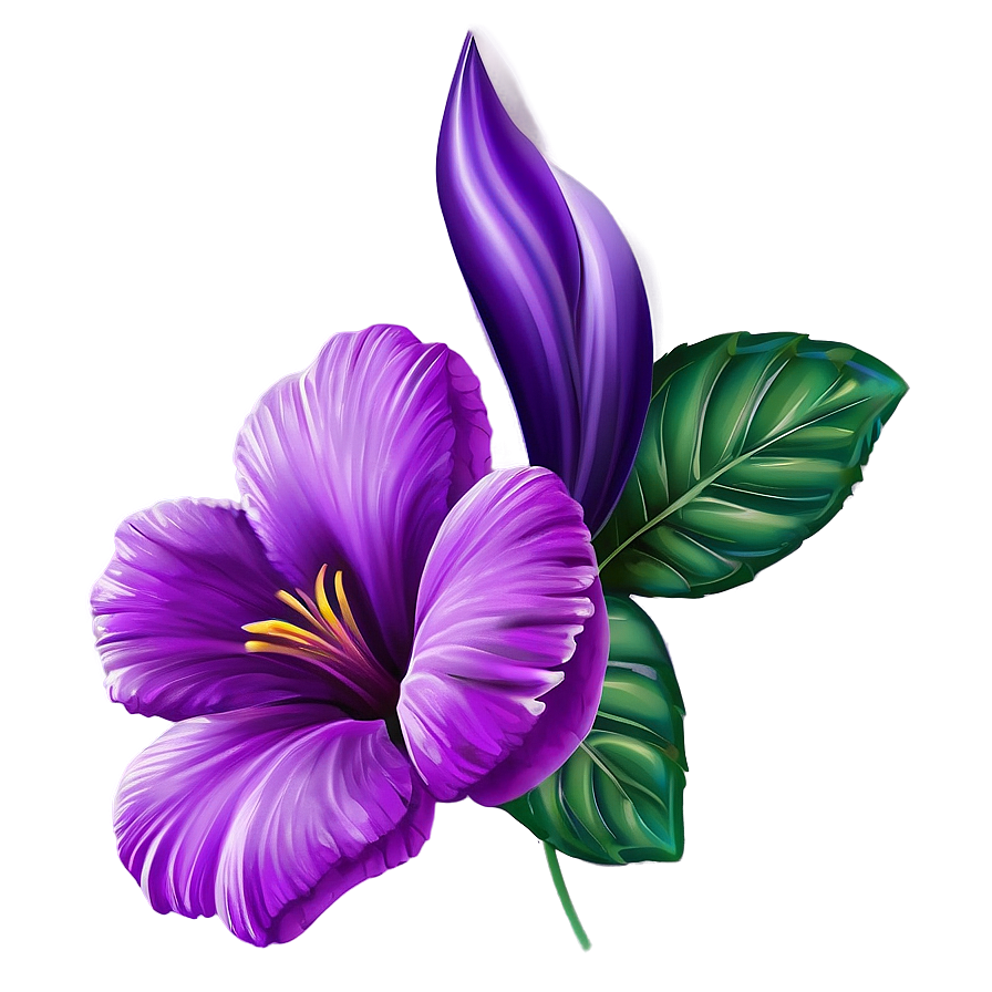 Enchanting Purple Flower Png Fuc31 PNG Image