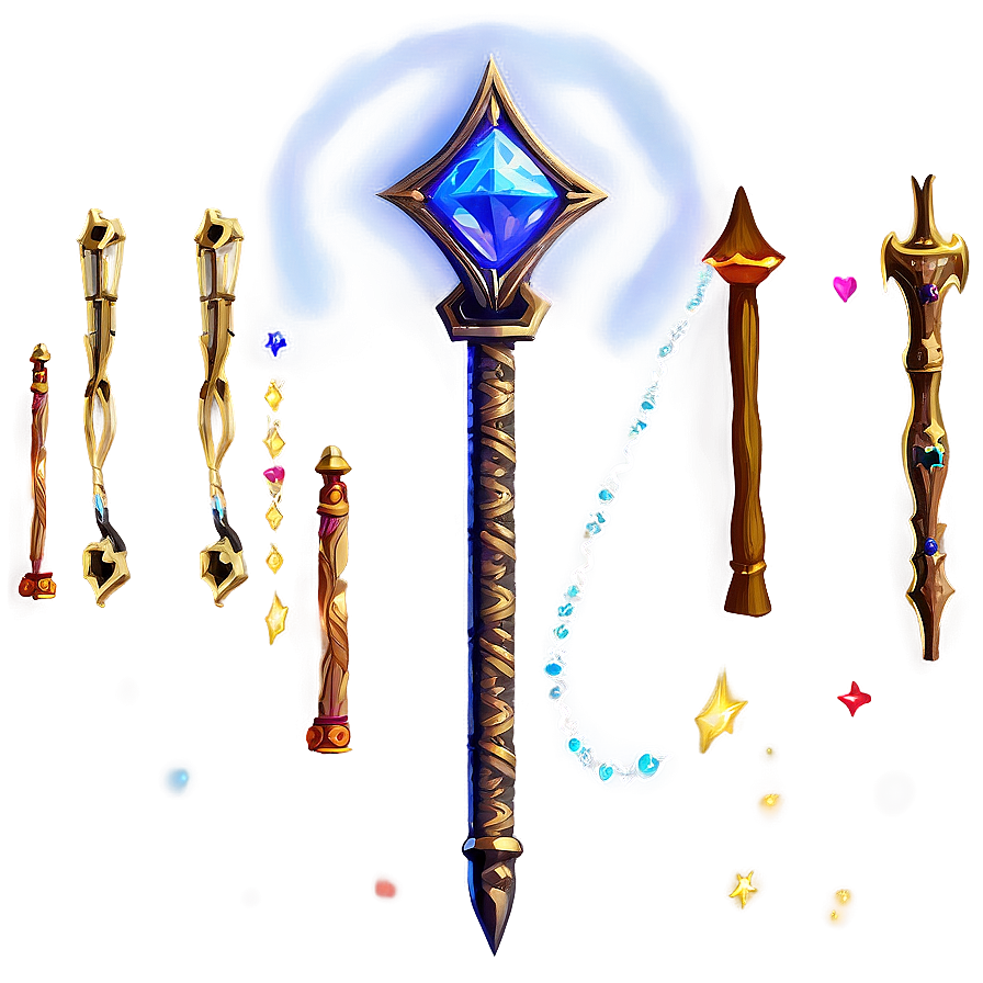 Enchantment Wand Png Aii PNG Image