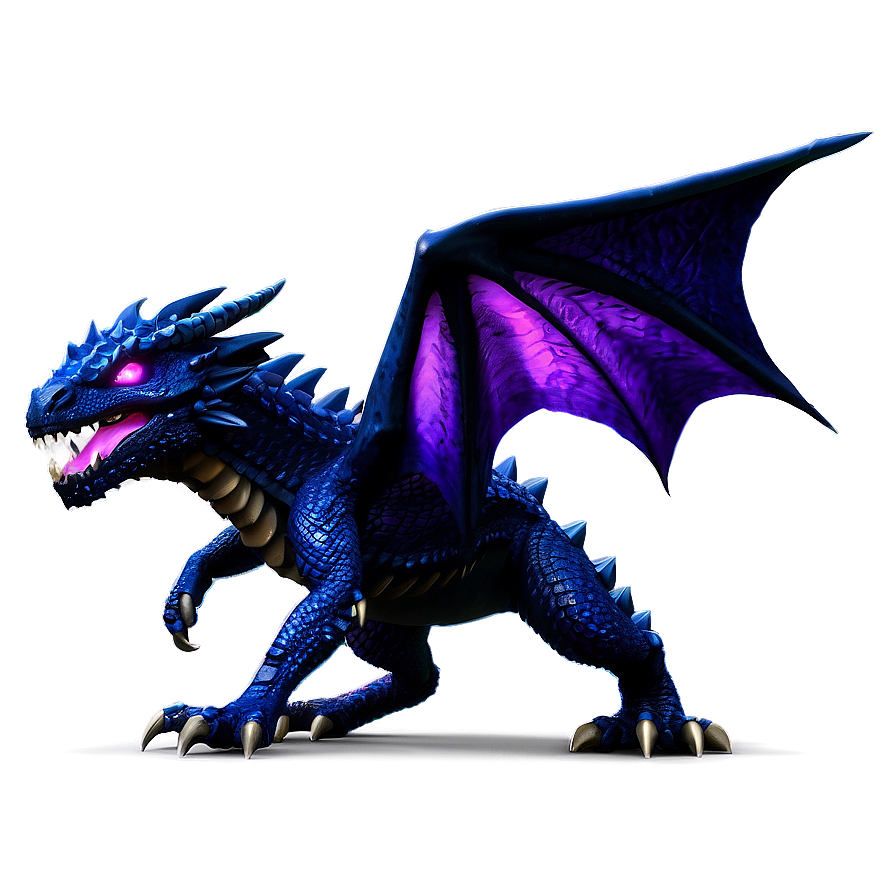 Ender Dragon Roaring Png Lpe47 PNG Image