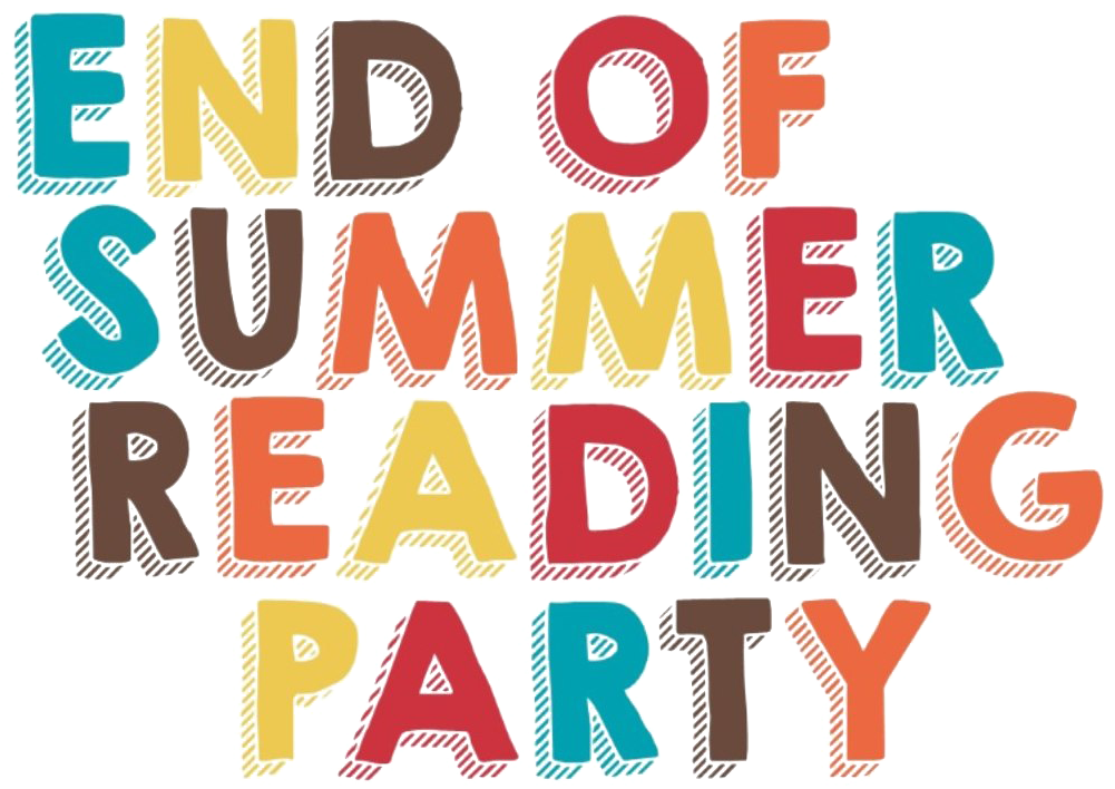 Endof Summer Reading Party Graphic PNG Image