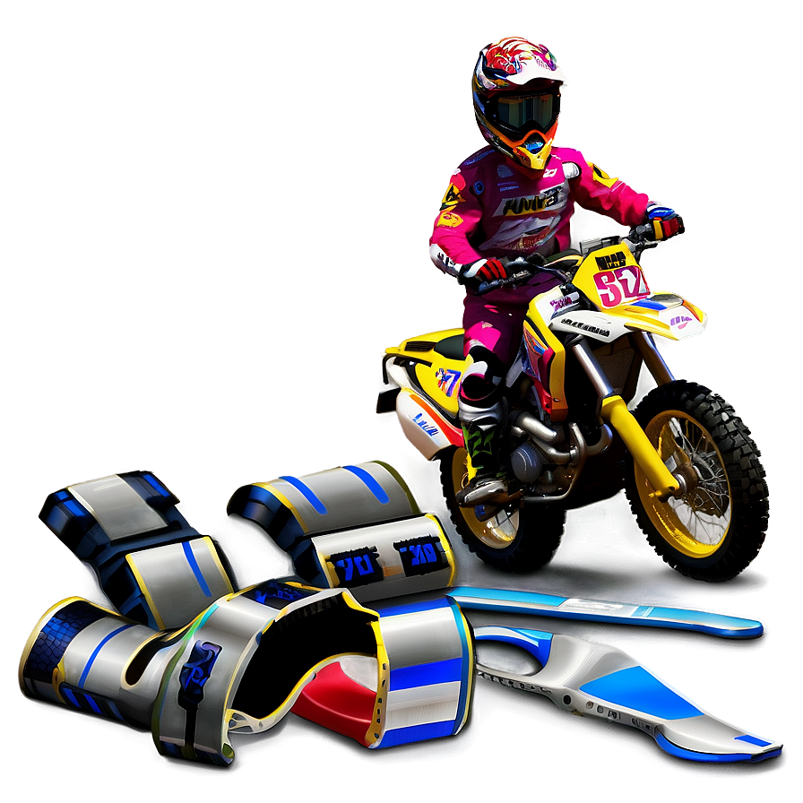 Enduro Motorcycle Png Cqi27 PNG Image