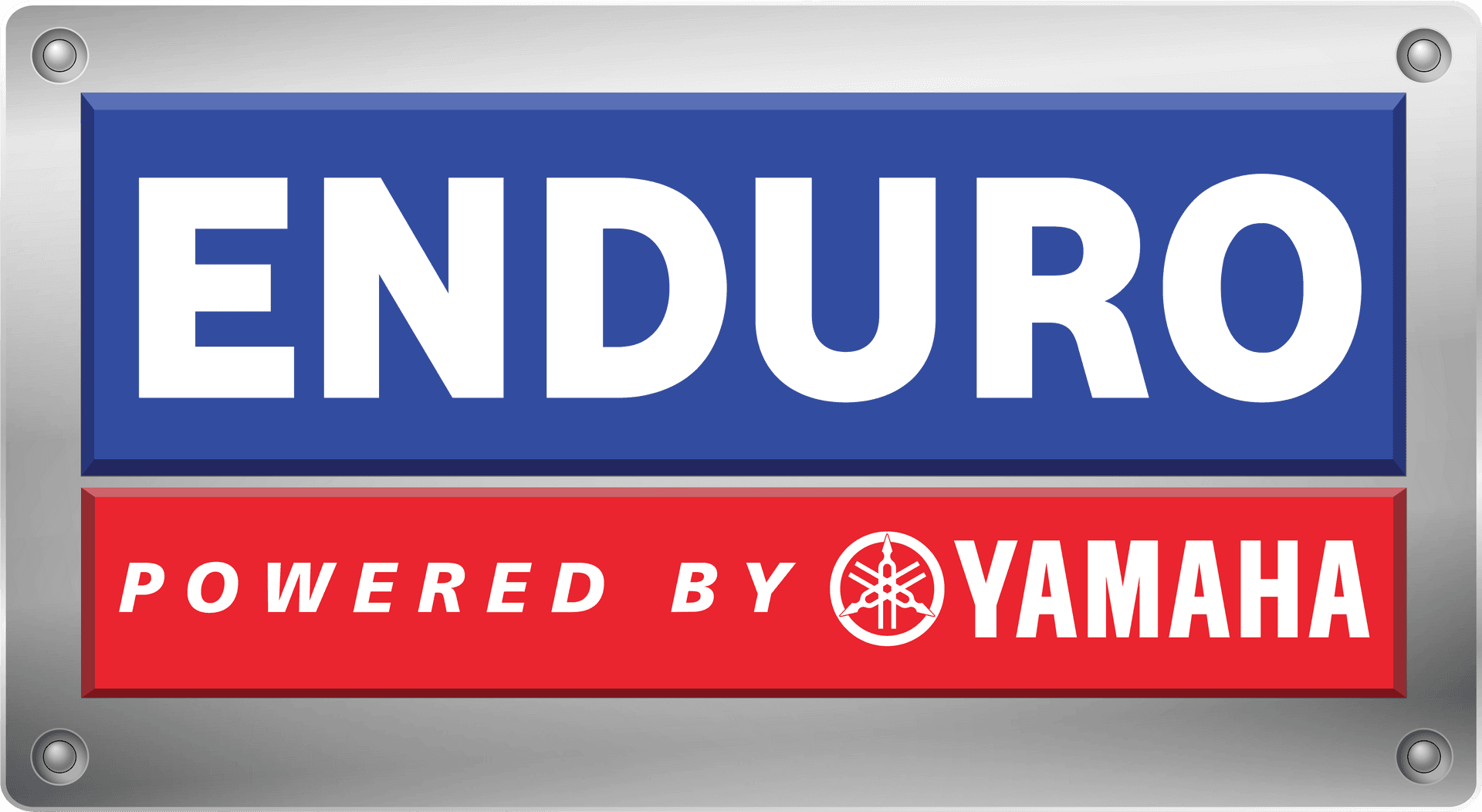 Enduro Powered By Yamaha Sign PNG Image