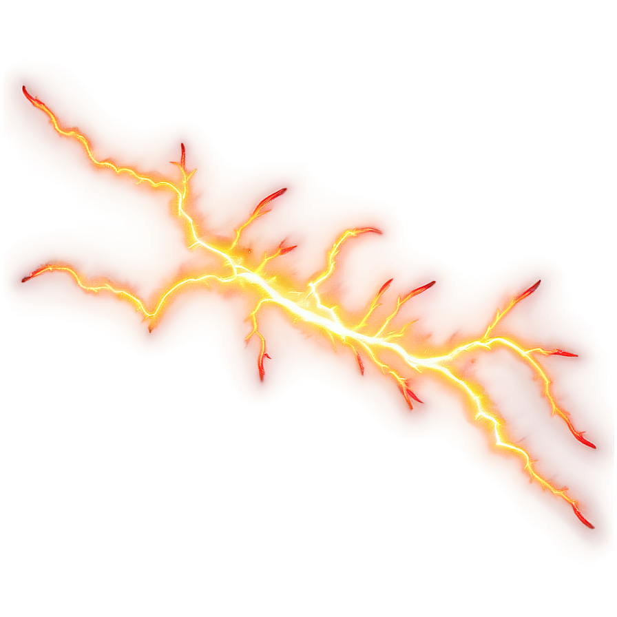 Energetic Lightning Bolt Png Fni64 PNG Image