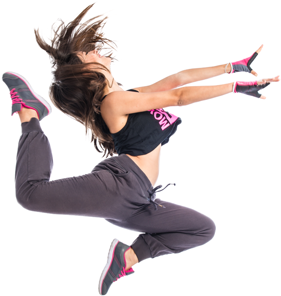 Energetic_ Zumba_ Jump PNG Image