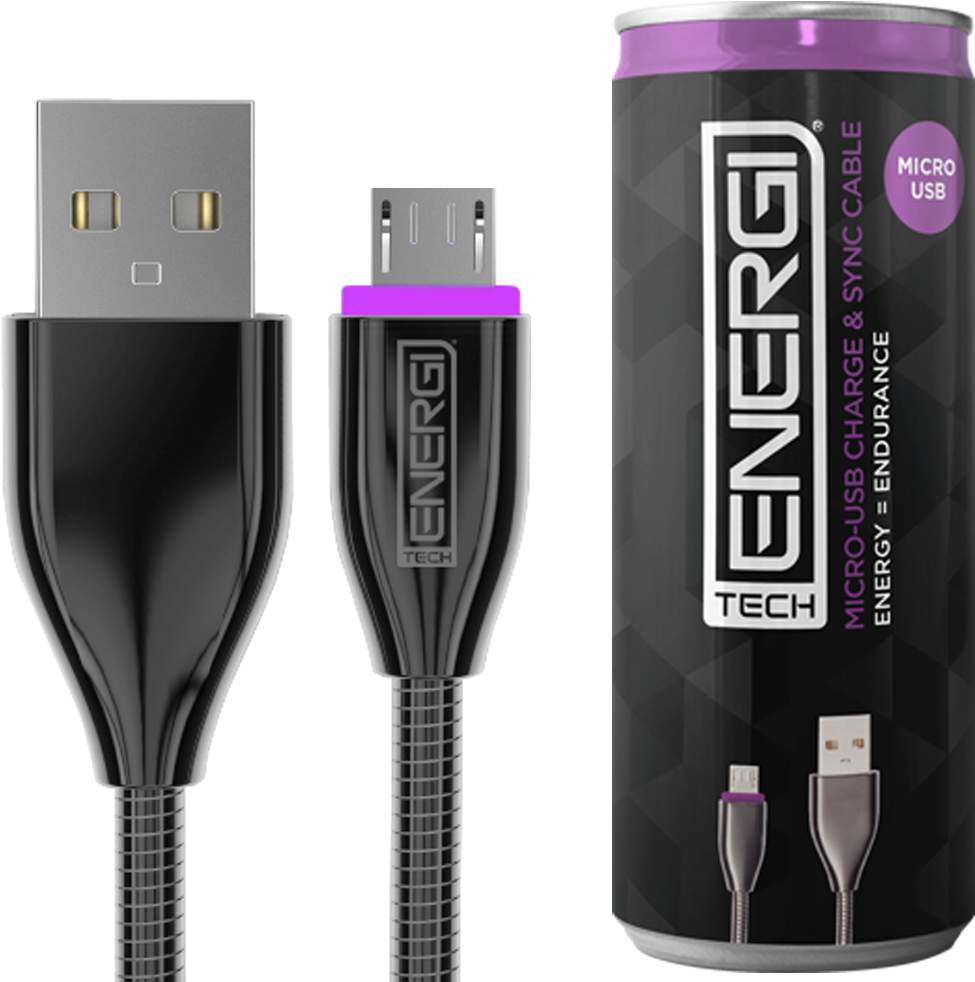 Energi Tech Micro U S B Cable PNG Image