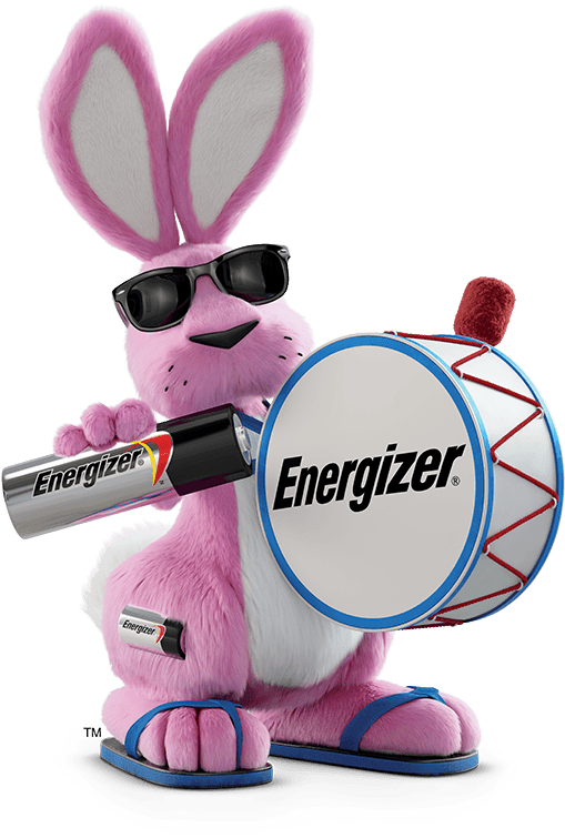 Energizer Bunny Promotional Character PNG Image