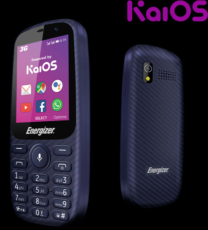 Energizer Kai O S Feature Phone PNG Image