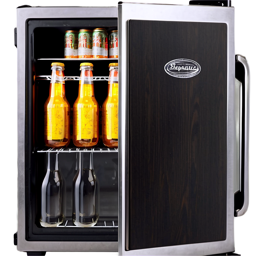 Energy-efficient Mini Fridge Png Prm PNG Image