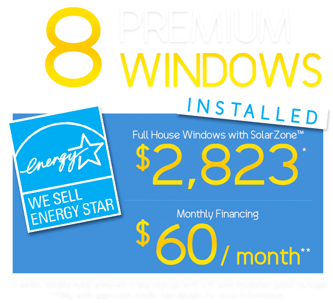 Energy Efficient Windows Advertisement PNG Image