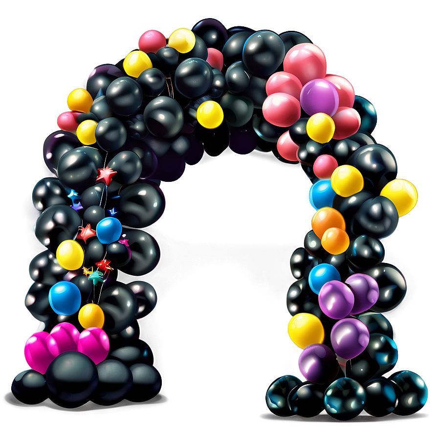 Engagement Celebration Balloon Arch Png Nmq PNG Image