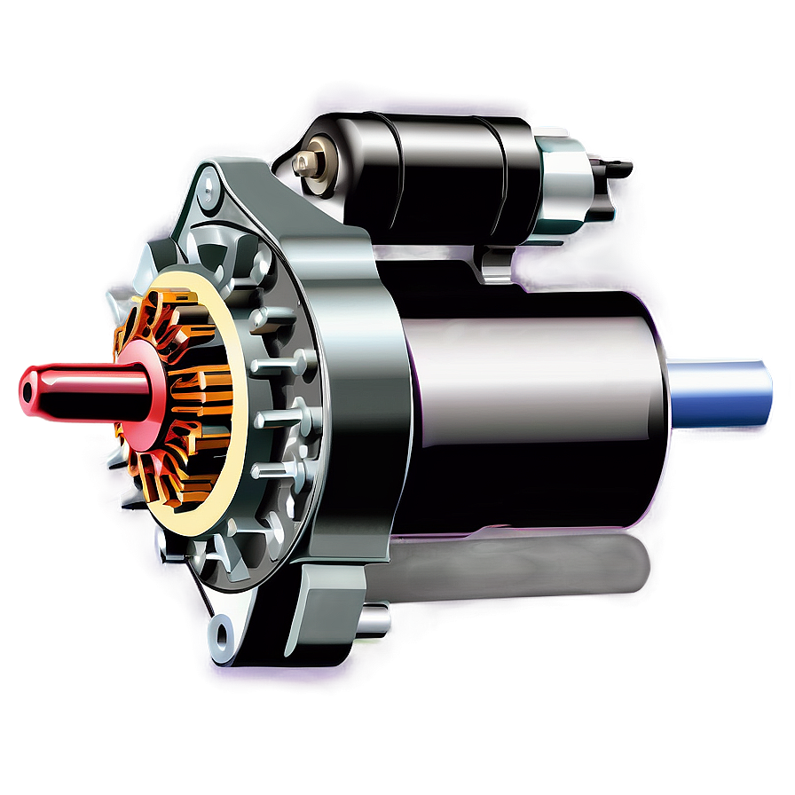 Engine Starter Motor Png 06112024 PNG Image