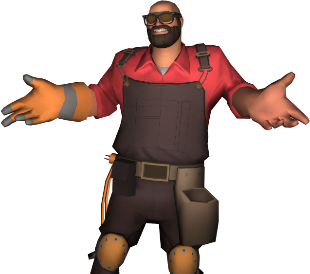 Engineer_ Character_ Animation_ Pose PNG Image