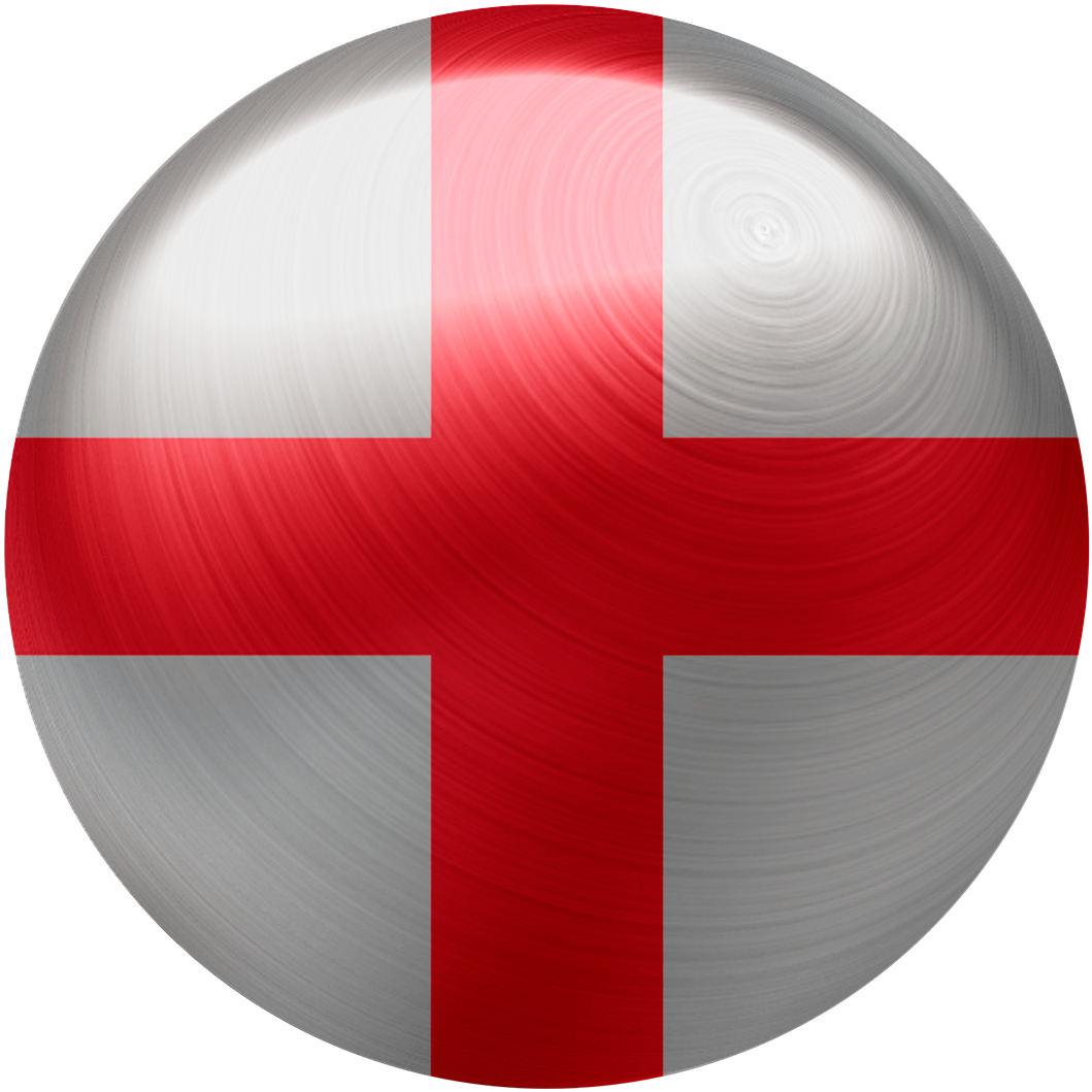 England Saint George Cross Ball3 D Render PNG Image