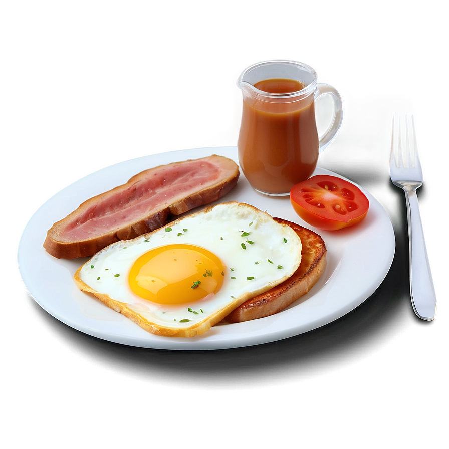 English Breakfast Plate Png 05212024 PNG Image