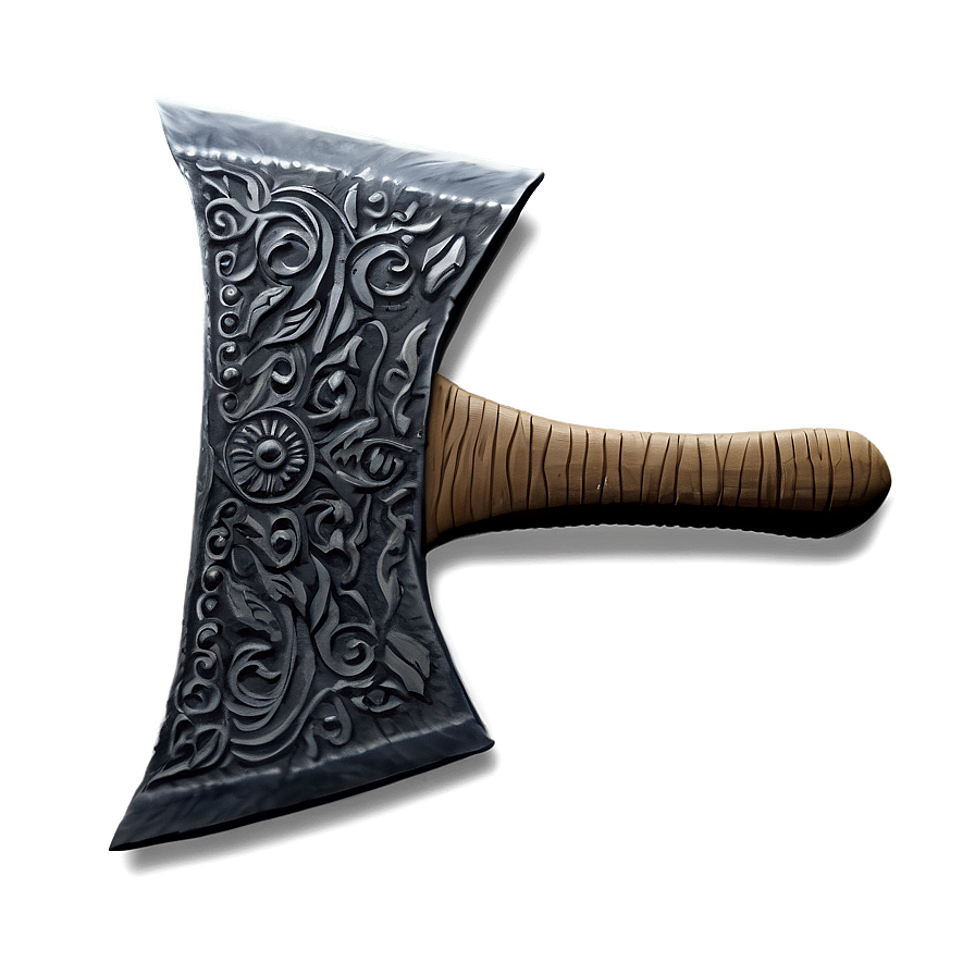 Engraved Axe Detail Png 86 PNG Image