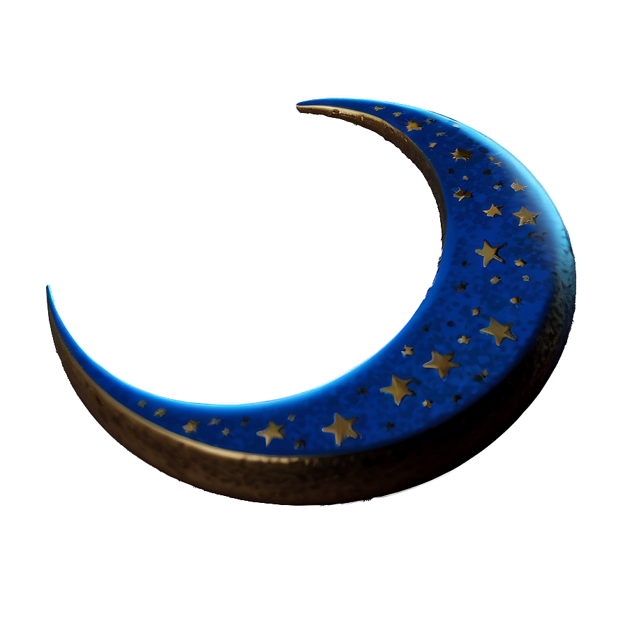 Engraved Crescent Moon Png 58 PNG Image