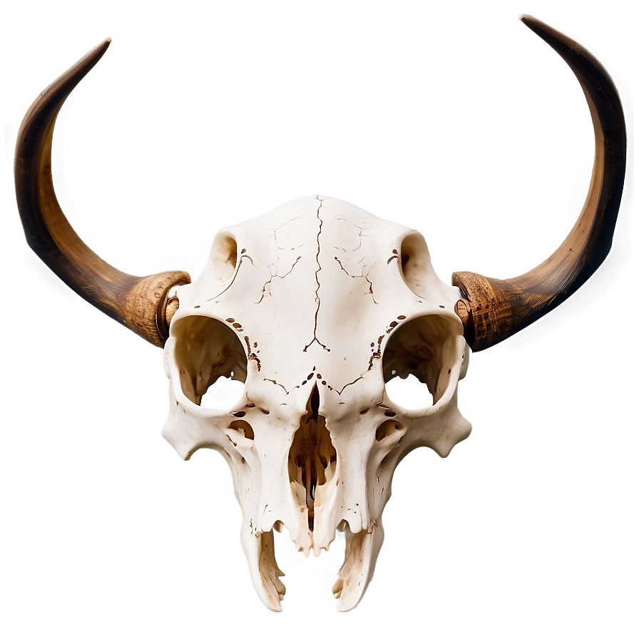 Engraved Deer Skull Detail Png Sqt PNG Image