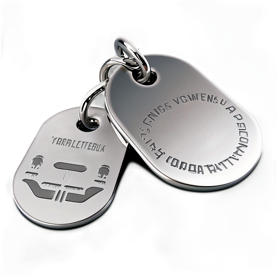 Engraved Dog Tags Png Vob1 PNG Image